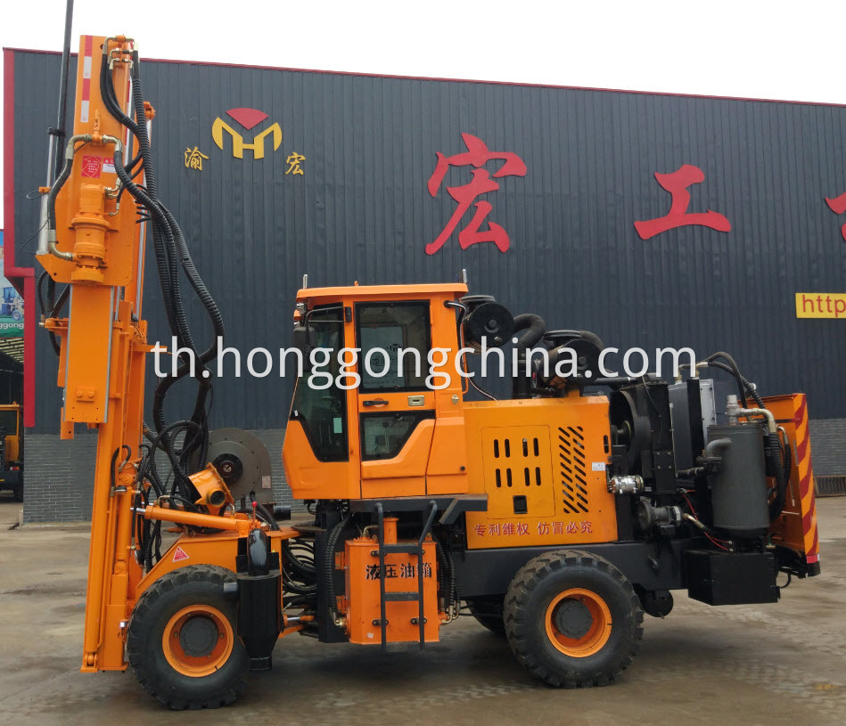 Highway Guardrail Installation Equipment